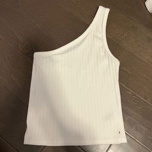 American eagle one shoulder top size: S